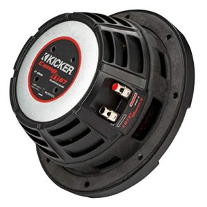 KICKER CompRT 6.75"(165mm) Subwoofer, DVC, 2-ohm, RoHS Compliant