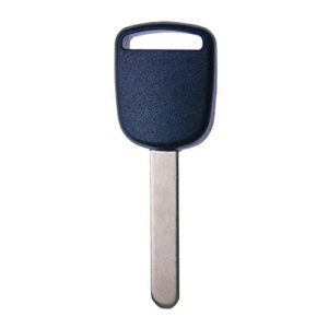 AKS Keys New Uncut Blank Chipped Transponder Key Compatible with Honda ID13 Chip "F" HO01-PT