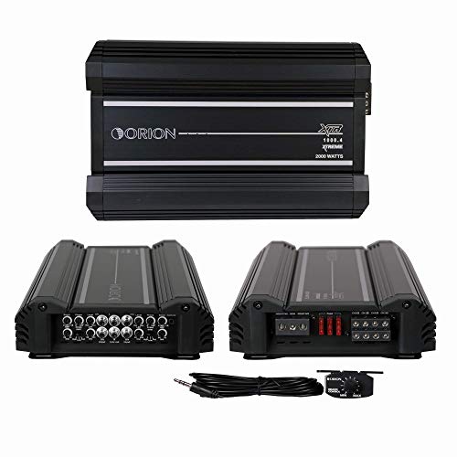 Orion XTR1000.4 1000 RMS Full-Range Class AB 4 Channel High Performance Car Amplifier