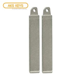 AKS Keys New Uncut Remote Flip Key Blade Insert Compatible with Kia - SY5JFRGE04 (2 Pack)