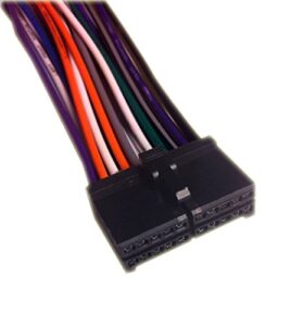 20 pin auto stereo wiring harness plug for audiovox prestige