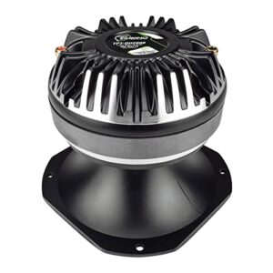 Timpano TPT-DH2000 2" Exit Compression Driver + Horn 450 Watts Max Power 8 Ohm 109 dB Slim Profile Aluminum Horn + Ferrite Driver