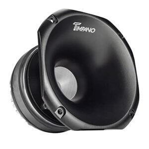 Timpano TPT-DH2000 2" Exit Compression Driver + Horn 450 Watts Max Power 8 Ohm 109 dB Slim Profile Aluminum Horn + Ferrite Driver