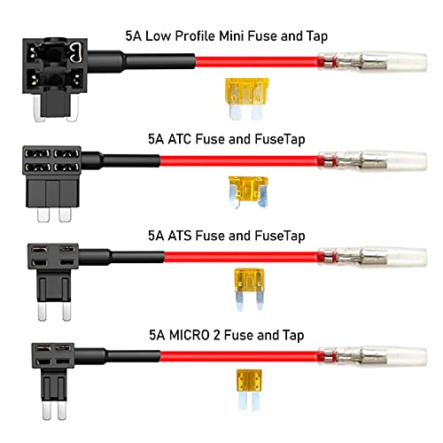 Radar Detector Hardwire Kit,Direct Wire Wiring kit for Escort Valentine One Uniden Beltronics Cobra Radar Detector Quick Connection Plug and Play Power Cord Cable