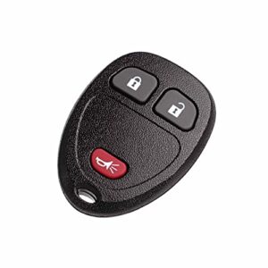 Remote Key Fob Replacement Fits for Chevy Silverado 1500 2500 Tahoe Suburban Avalanche Equinox GMC Sierra Acadia Yukon XL 2007 2008 2009 2010 2011 2012 2013 Express Traverse Keyless Entry Control