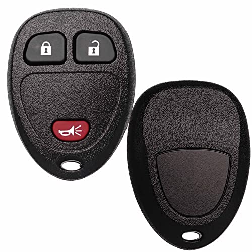 Remote Key Fob Replacement Fits for Chevy Silverado 1500 2500 Tahoe Suburban Avalanche Equinox GMC Sierra Acadia Yukon XL 2007 2008 2009 2010 2011 2012 2013 Express Traverse Keyless Entry Control