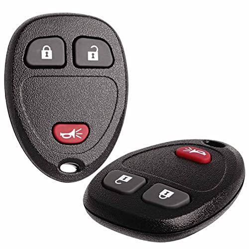 Remote Key Fob Replacement Fits for Chevy Silverado 1500 2500 Tahoe Suburban Avalanche Equinox GMC Sierra Acadia Yukon XL 2007 2008 2009 2010 2011 2012 2013 Express Traverse Keyless Entry Control