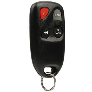 car key fob keyless entry remote fits 2001-2005 mazda miata / 2001-2002 mazda millenia (kpu41701)