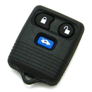 Replacement Case Compatible With 1998-2002 Mazda 626 3-Button Key Fob Remote (FCC ID: NHVWB1U215, P/N: GD7D-675DY)