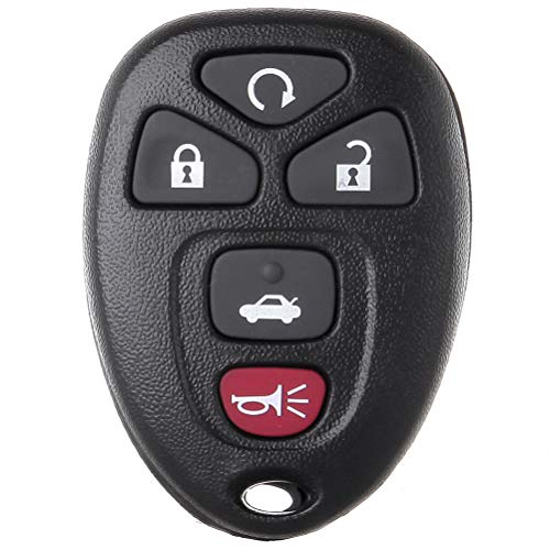 cciyu X 1 Flip Key Fob 5 buttons Replacement for 06 07 08 09 10 11 12 13 for Buick Allure LaCrosse for Chevy for Cobalt Series with FCC KOBfor GT04A