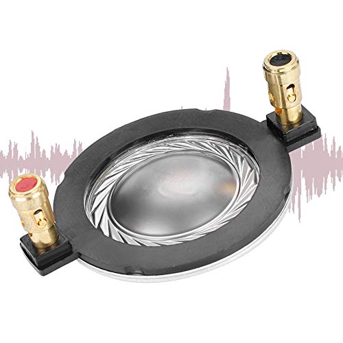 Plyisty Titanium Film Low Consumption 34.4mm Super Tweeters Voice Coil, Durable General Voice Coil, with Terminal Block for Audio Home Theatre System Loudspeaker Unit