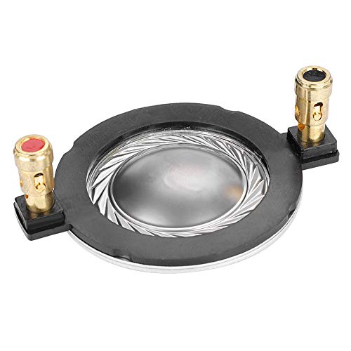 Plyisty Titanium Film Low Consumption 34.4mm Super Tweeters Voice Coil, Durable General Voice Coil, with Terminal Block for Audio Home Theatre System Loudspeaker Unit