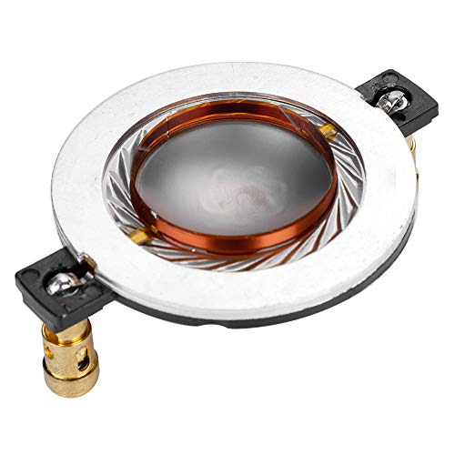 Plyisty Titanium Film Low Consumption 34.4mm Super Tweeters Voice Coil, Durable General Voice Coil, with Terminal Block for Audio Home Theatre System Loudspeaker Unit