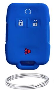 smart key fob cover remote case keyless protector jacket for chevrolet silverado colorado m3n32337100 13577770 13577771 gmc sierra yukon cadillac