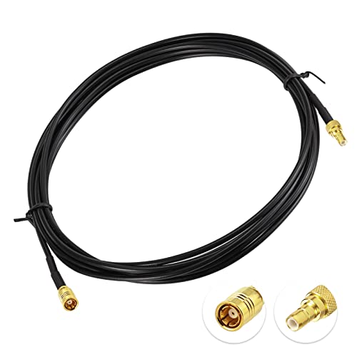 Eightwood SMB Male to SMB Female Satellite Radio Extension Cable 10 Feet Compatible with Sirius XM Car Vehicle Radio Stereo Receiver Tuner