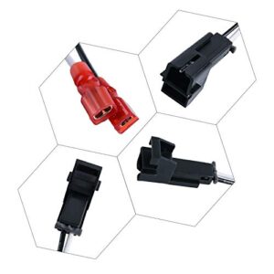 HSTECH 72-4568 2 Pairs (4 Pack) Speaker Harness for Selected General Motor Vehicles Total Adapters