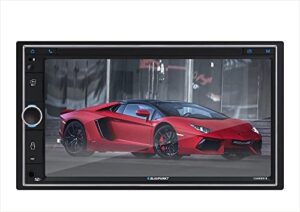 blaupunkt camdem18 camden 18 6.9-in. double-din digital media receiver with bluetooth and mirror link, black
