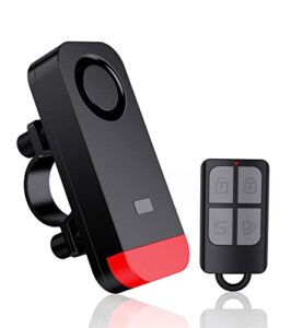 120db anti theft alarm for bike motorcycle ebikes electric scooter bicycle: car motion sensor alarms with control remote catalytic converter anti theft device auto security system accessories