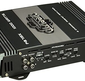 Pyramid PB715X 1000 Watts 2 Channel Bridgeable Car Amplifier