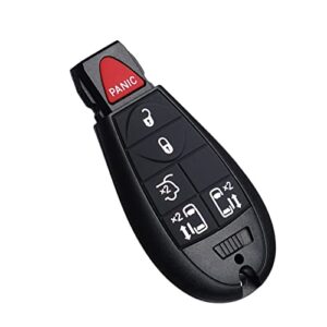 Key Fob Replacement Keyless Entry Remote Control Fits for Dodge Grand Caravan Chrysler Town and Country 2008 2009 2010 2011 2012 2013 2014 2015 2016 2017 2018 2019 2020 M3N5WY783X IYZ-C01C Set of 2