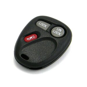 northcoast keyless oem electronic 3-button key fob remote compatible with chevrolet gmc (fcc id: kobut1bt, p/n: 15732803)