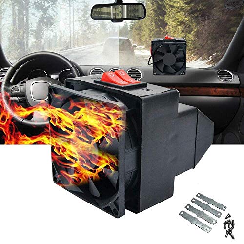 MACHSWON Portable Car Heater 2 in 1 Fast Heating & Cooling Fan Defrost for Automobile Windscreen Defog & Keeping Warm 12V 300W