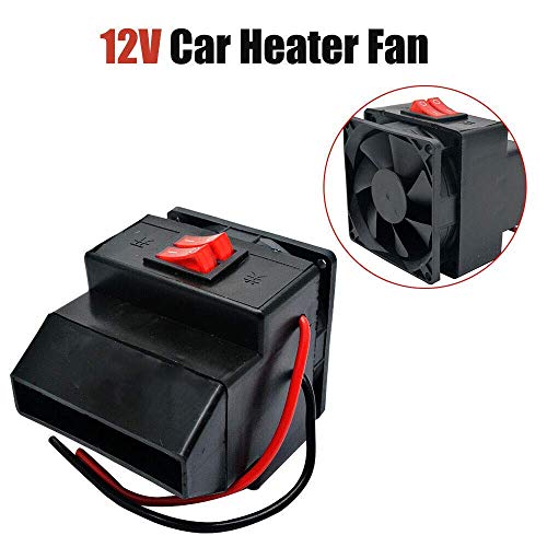 MACHSWON Portable Car Heater 2 in 1 Fast Heating & Cooling Fan Defrost for Automobile Windscreen Defog & Keeping Warm 12V 300W