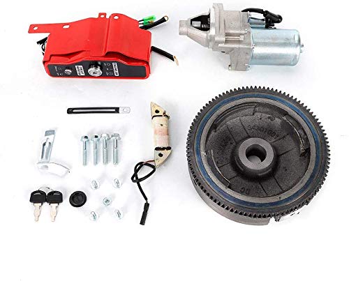 Start Kit TBVECHI Electric Motor Start Kit Fit Honda GX340 11HP & GX390 13HP 31100-ZE3-701