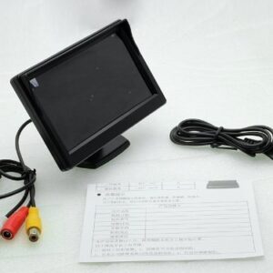BW 5" High Resolution HD 800 * 480 (no 320 * 240) Car TFT LCD Monitor Screen with 2ch Video for Car Rearview Backup Cameras/Car DVD/VCD/GPS/Other Video Equipment
