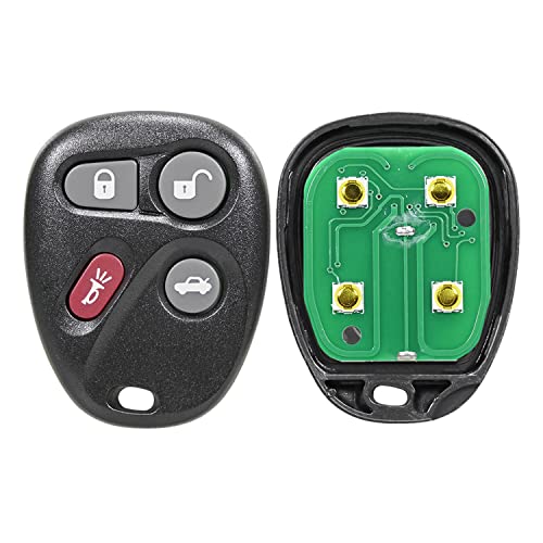 L2C0005T Keyless Entry Remote Key Fob for Chevy Cavalier for Cadillac CTS 2000-2005 1 PCS 4 Buttons-SCITOO