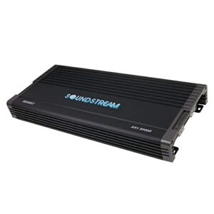 Soundstream AR1.8000D Arachnid Series 8000W Class D Monoblock Amplifier,BLACK