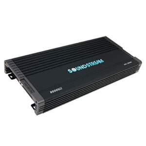 Soundstream AR1.8000D Arachnid Series 8000W Class D Monoblock Amplifier,BLACK