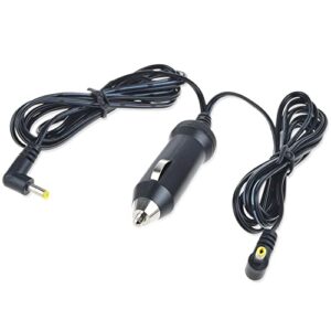 hispd auto dc car charger compatible with sylvania portable dvd player sdvd7014 dual screens