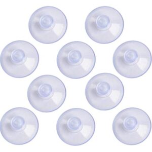 HSTECH 10 Pcs Radar Detectors Suction Cups for Clear Cobra Escort and Beltronics Radar Detector Mount