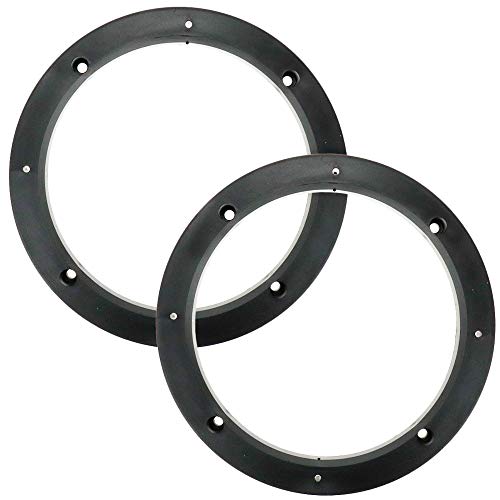 AUTUT 2 Pcs 6.5-inch Subwoofer Speaker ABS Spacers for Auto Car, 14mm Depth