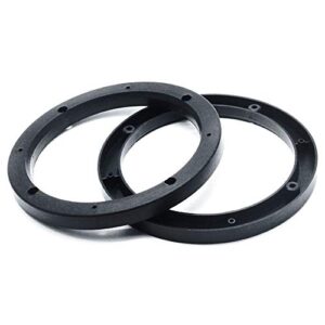 AUTUT 2 Pcs 6.5-inch Subwoofer Speaker ABS Spacers for Auto Car, 14mm Depth