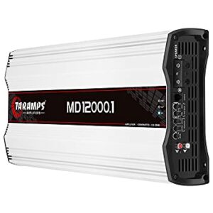 Taramps MD 12000.1 0.5 Ohm 12000 Watts Class D Full Range Mono Amplifier