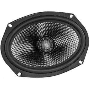NVX XSP692 900W Peak (300W RMS) X-Series 6"x9" 2-Way Coaxial Speakers with Carbon Fiber Cones and 1" Silk Dome Tweeters (Pair)
