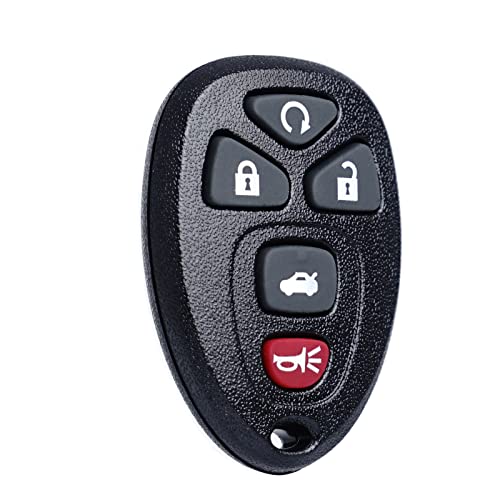 Key Fob Remote Replacement Fits for Chevy Impala 2006 2007 2008 2009 2010 2011 2012 2013 Cadillac DTS Buick Lucerne 2006-2011 Chevrolet Monte Carlo 2006-2007 Keyless Entry Remote Start Control