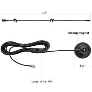 Longer/Stronger 7db Power Cable with 13.5 ft Extension Cable AMTIFO H2