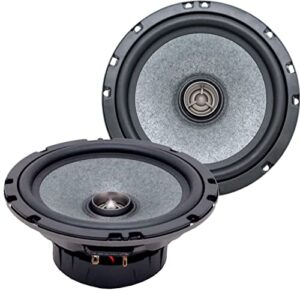 bzrk audio 6.5″ car speakers pair 60 watts rms/160 watts max (each) mcx-160 point source coincident coaxial
