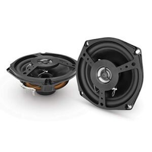 show chrome accessories 13-104 4 1/2″ 2-way neodymium speakers, black