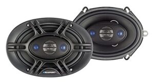 blaupunkt 5 x 7-inch 360w 4-way coaxial car audio speaker, set of 2