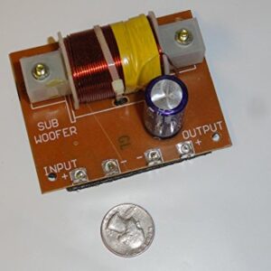 12V Low Pass Speaker Subwoofer Crossover for 8 Ohm or 4 Ohm