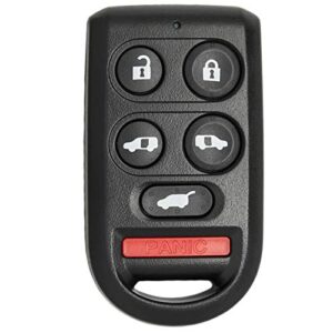 keyless2go replacement for keyless entry remote car key fob for select honda odyssey vehicles that use oucg8d-399h-a 72147-shj-a61, 6 button