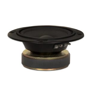 goldwood sound 120 watt 8ohm poly mica 5″ speaker midrange black (gm-85/8)