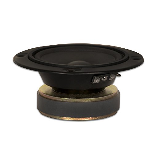 Goldwood Sound 120 Watt 8ohm Poly Mica 5" Speaker Midrange Black (GM-85/8)