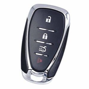 Key Fob Replacement Compatible for Chevy Malibu Cruze Camaro 2016 2017 2018 2019 2020 2021 Proximity Smart Keyless Entry Remote Control HYQ4EA 13508771 433Mhz 13584504 4-Button 13529660