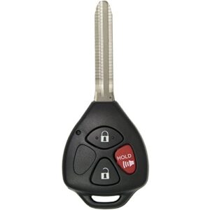 keyless2go replacement for new keyless entry remote car key for vehicles that use hyq12bby with 4d67 chip