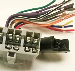 Reverse Wire Harness - Replaces Factory Cut Harness Plugs into The Factory Radio from a Pontiac A6000 (1982-1989), Bonneville (1987-1991), Fiero (1984-1988) …